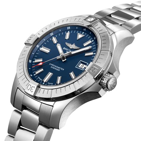 breitling avenger 43 blue|Breitling Avenger 43 review.